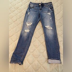 Distressed Silver Jeans